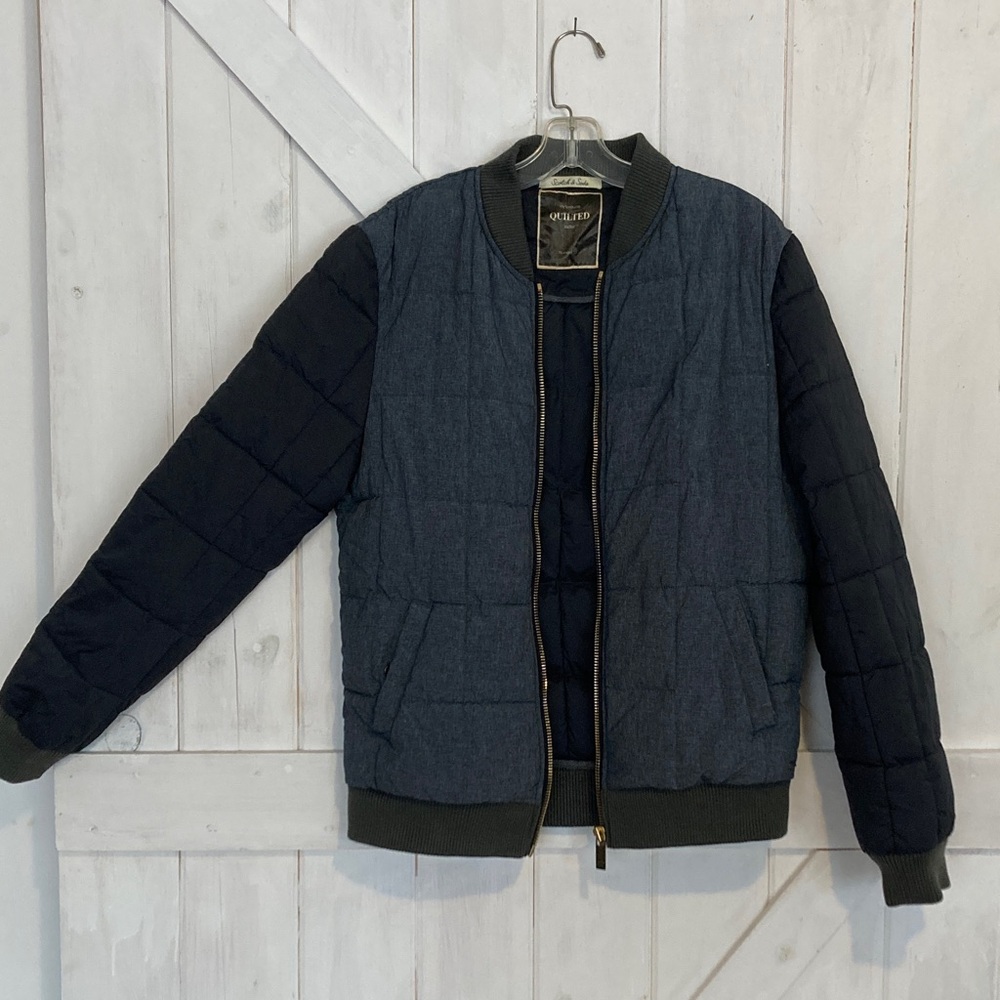 Scotch & Soda Quilted Men’s bomber jacket